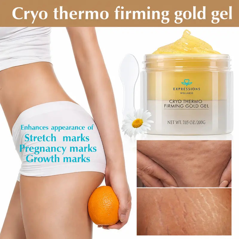 15-Day Fast-Acting Anti Cellulite Sculpting & Tightening Burn Gold Massage Cream