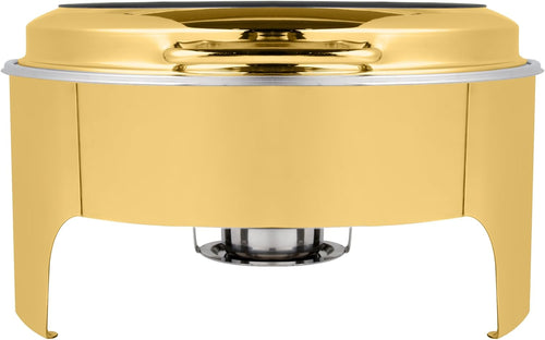 Gold Round Chafing Dish