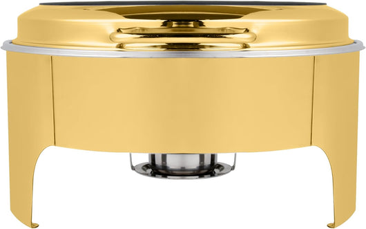 Gold Round Chafing Dish
