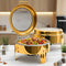 Gold Round Chafing Dish